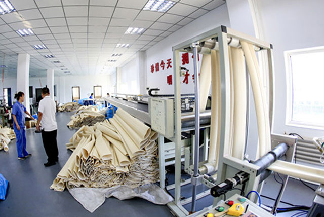 除塵布袋材質的密度對除塵效果的影響